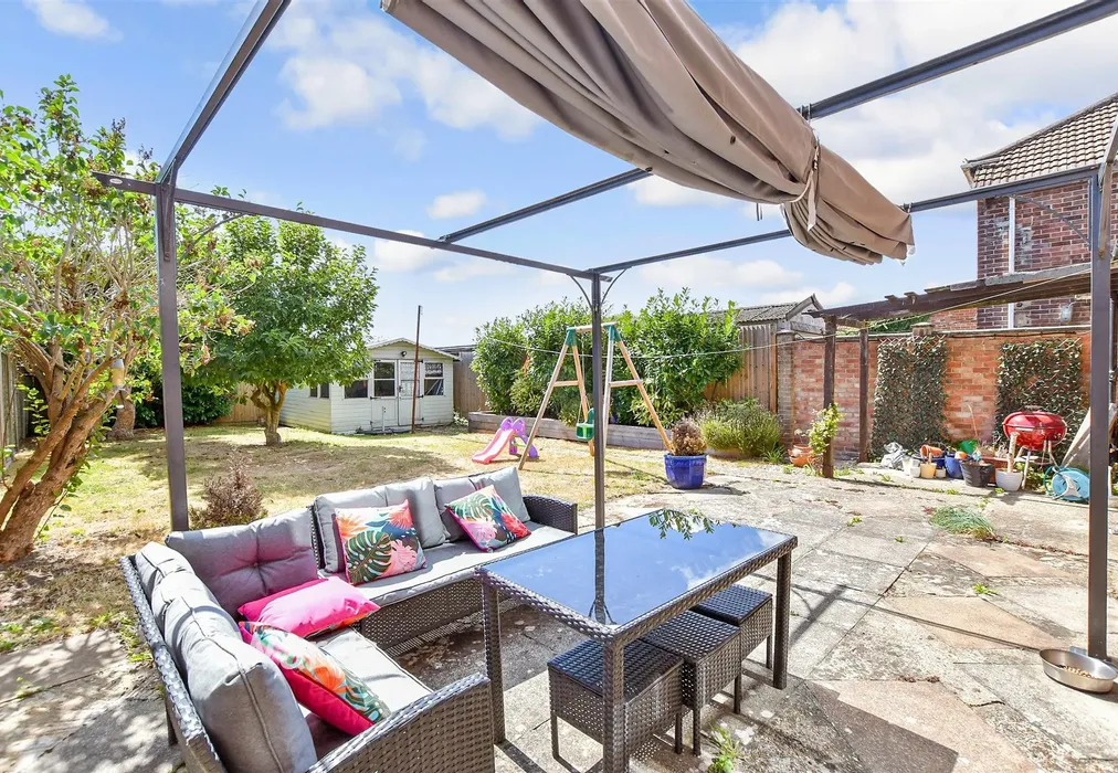 Patio / Decking - Church Road, Folkestone, Kent - Wards of Kent