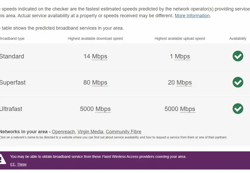 BROADBAND - Alexandra Road Croydon CR0 - Wards of Kent