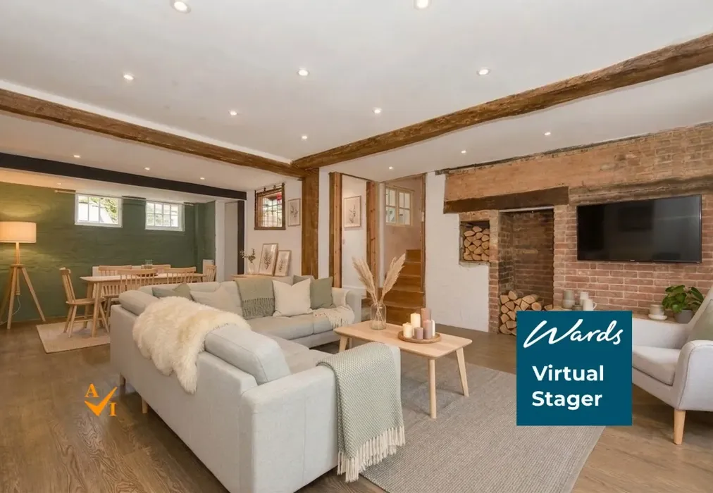 Lounge (Nordic style) - Tonbridge Road, Wateringbury, Kent - Wards of Kent
