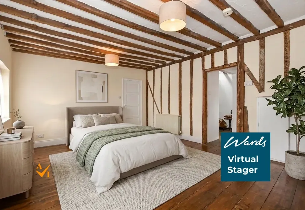 Bedroom 1 (Contemporary style) - Tonbridge Road, Wateringbury, Kent - Wards of Kent