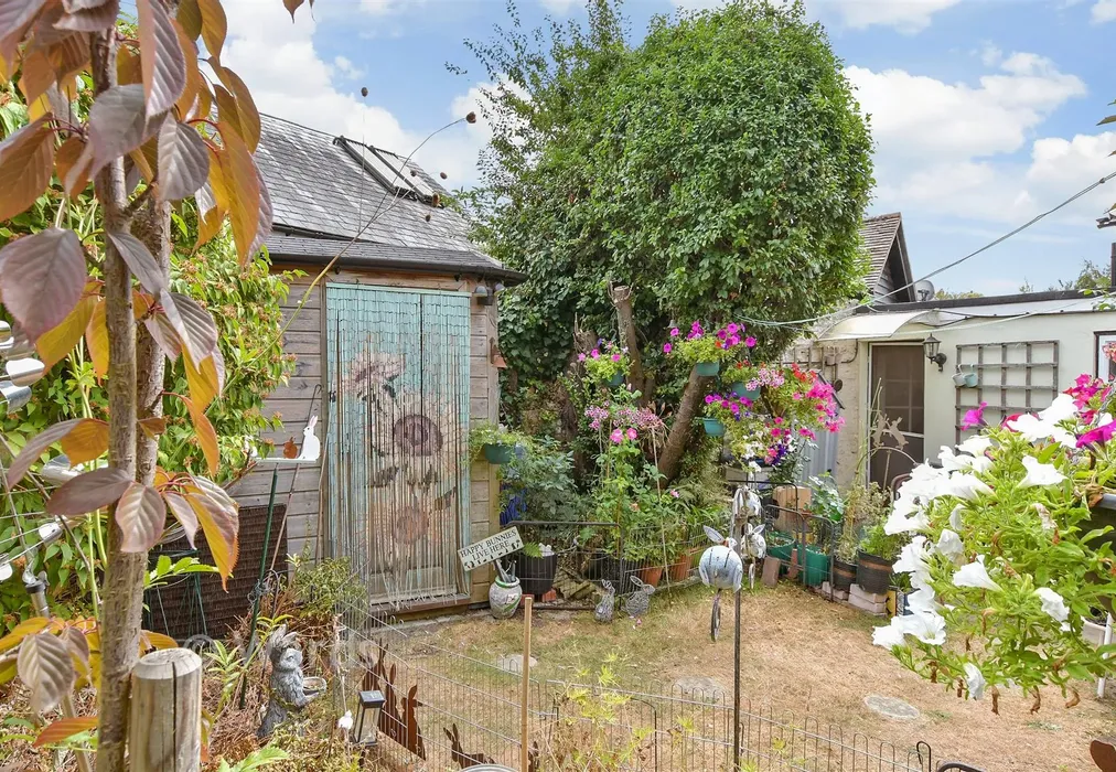 Rear Garden - Oare Road, Faversham, Kent - Wards of Kent