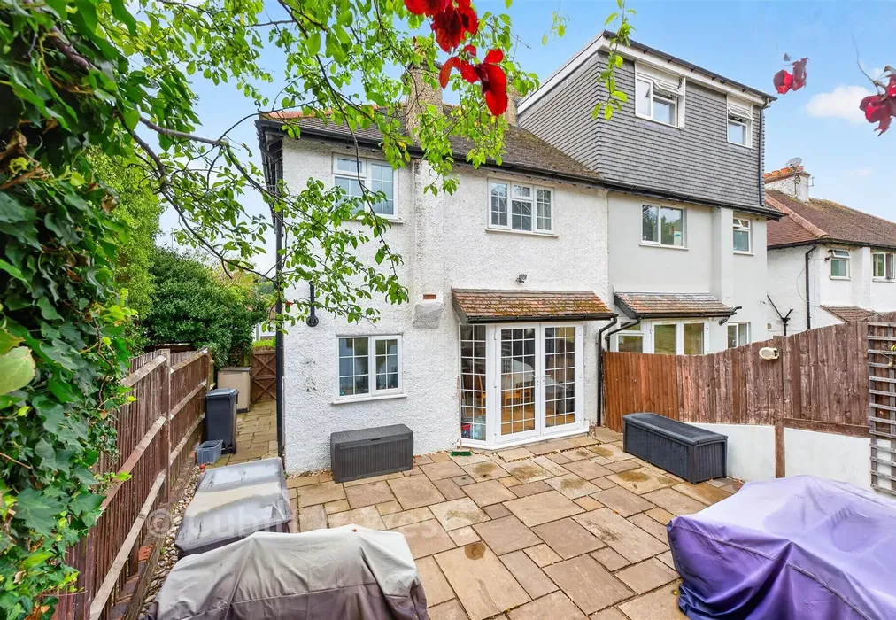 Rear Elevation - Famet Avenue, Purley, Surrey - Wards of Kent