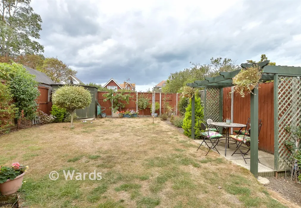 Rear Garden - St. Swithin's Road, Whitstable, Kent - Wards of Kent