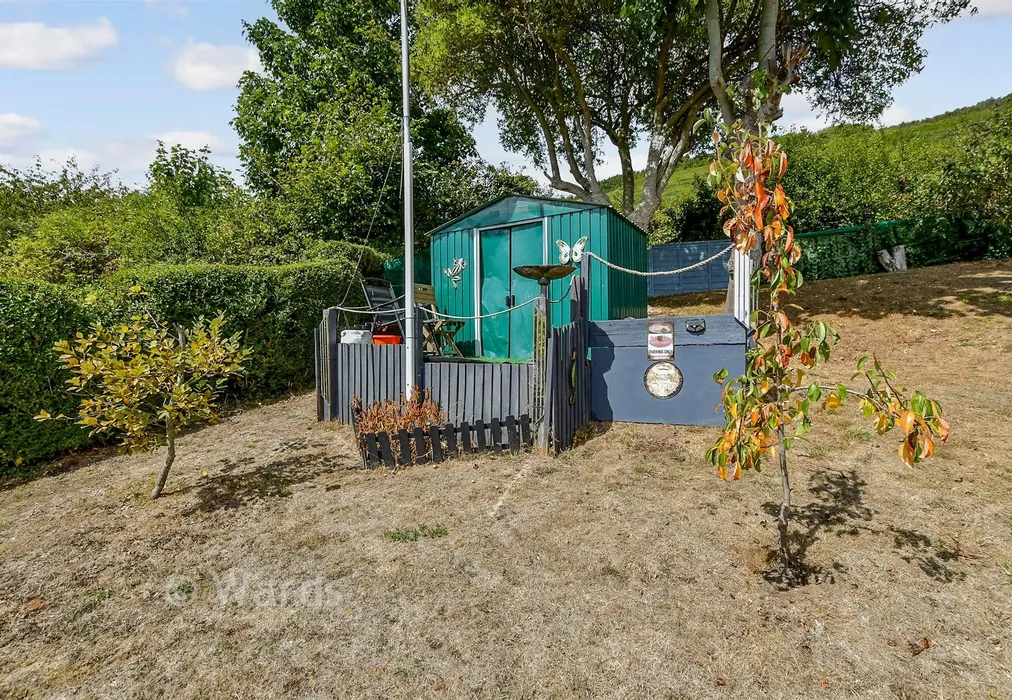 Rear Garden - St. George's Crescent, Dover, Kent - Wards of Kent