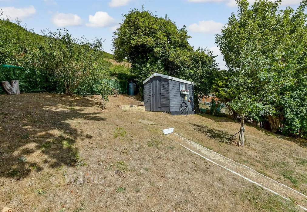 Rear Garden - St. George's Crescent, Dover, Kent - Wards of Kent