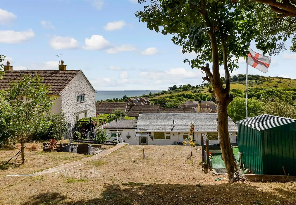 Rear Garden - St. George's Crescent, Dover, Kent - Wards of Kent