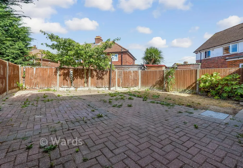 Rear Garden - Mary Road, Deal, Kent - Wards of Kent