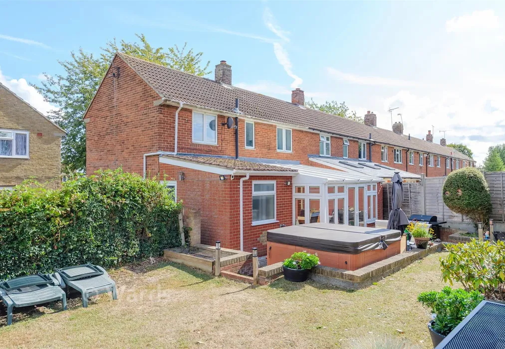 Rear Elevation - Elham Close, Twydall, Gillingham, Kent - Wards of Kent