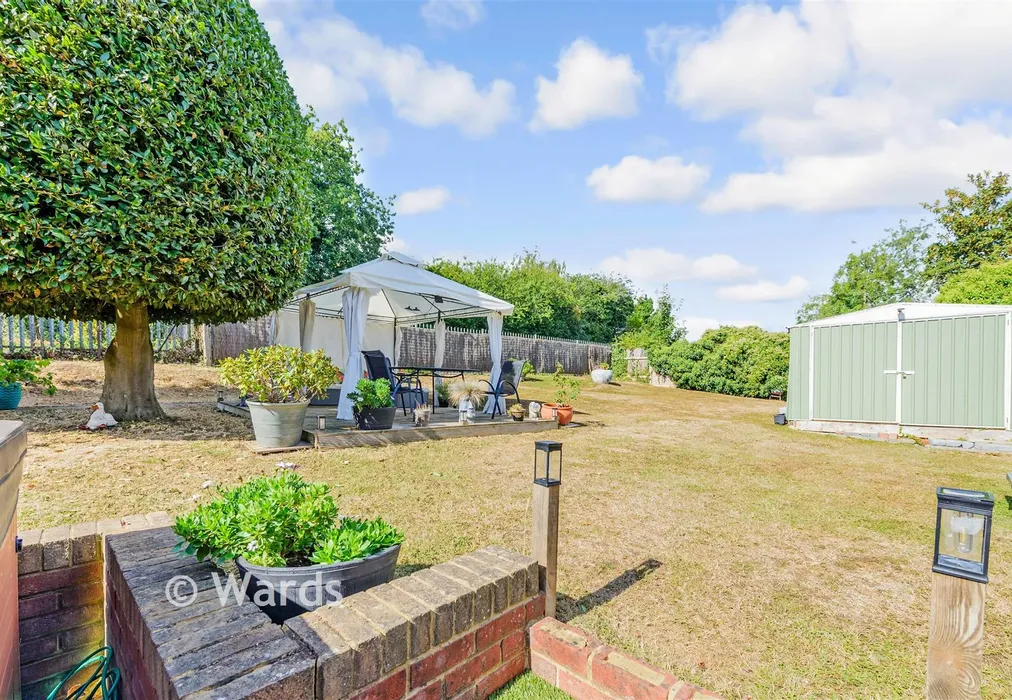 Rear Garden - Elham Close, Twydall, Gillingham, Kent - Wards of Kent