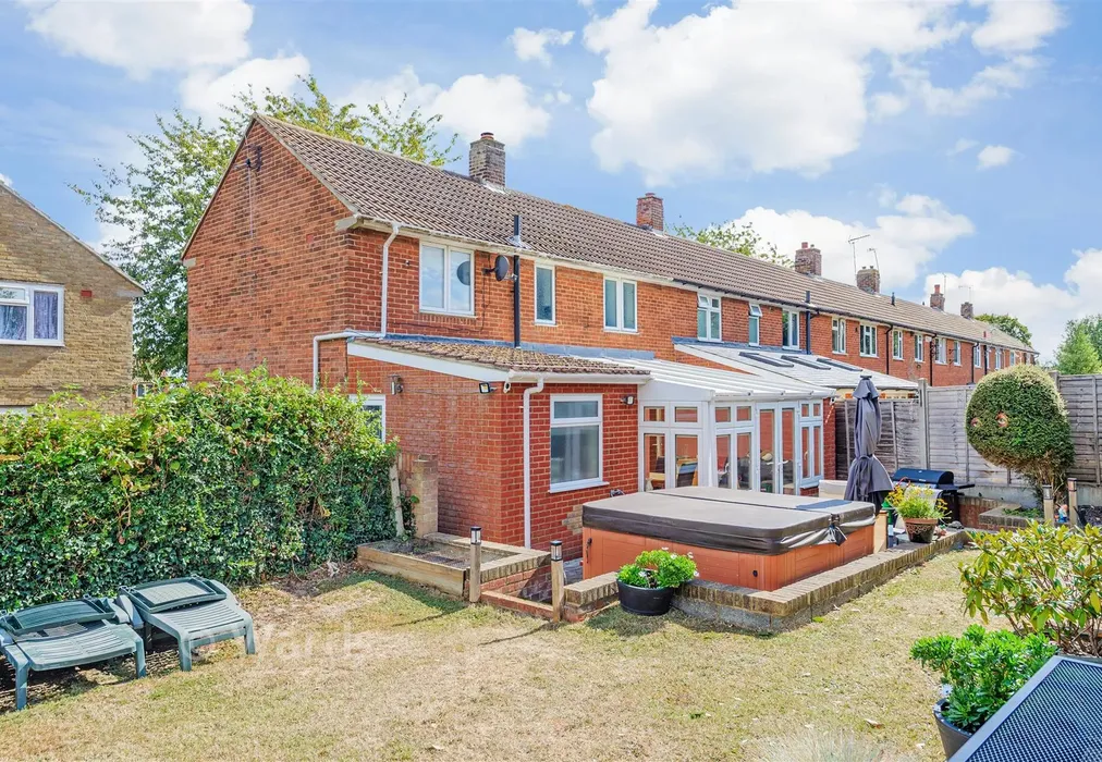 Rear Elevation - Elham Close, Twydall, Gillingham, Kent - Wards of Kent