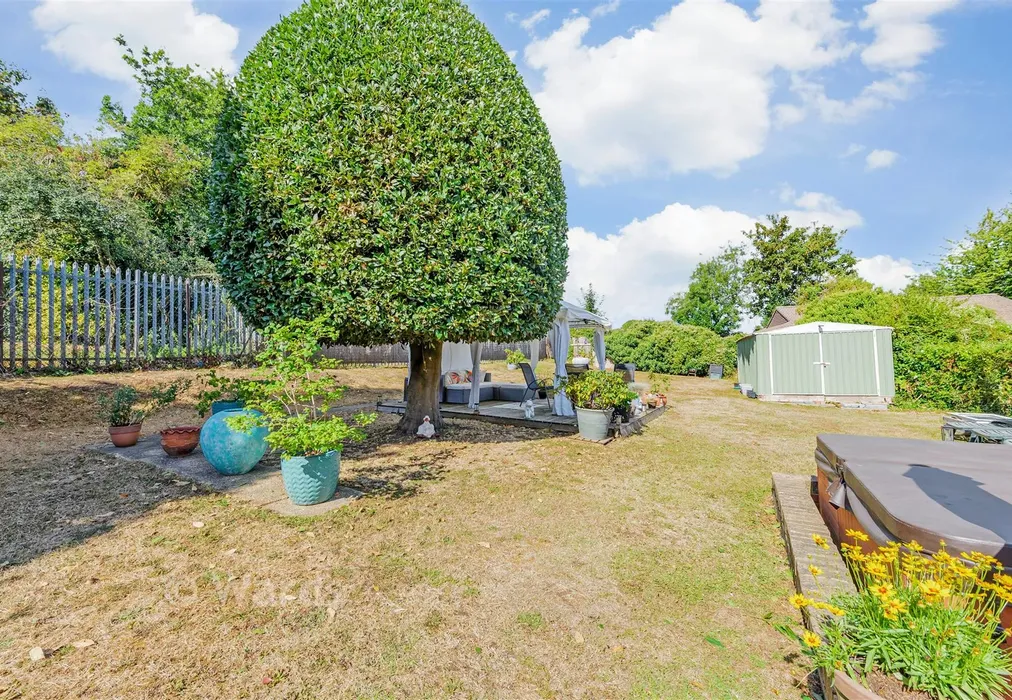 Rear Garden - Elham Close, Twydall, Gillingham, Kent - Wards of Kent