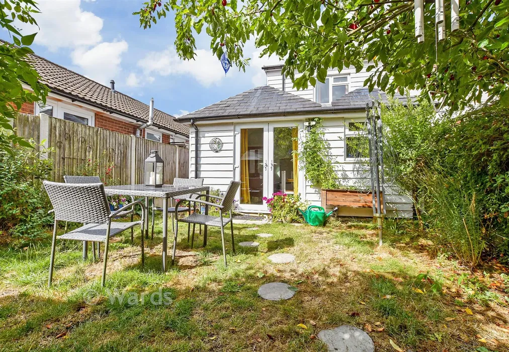 Rear Garden - School Lane, Blean, Canterbury, Kent - Wards of Kent