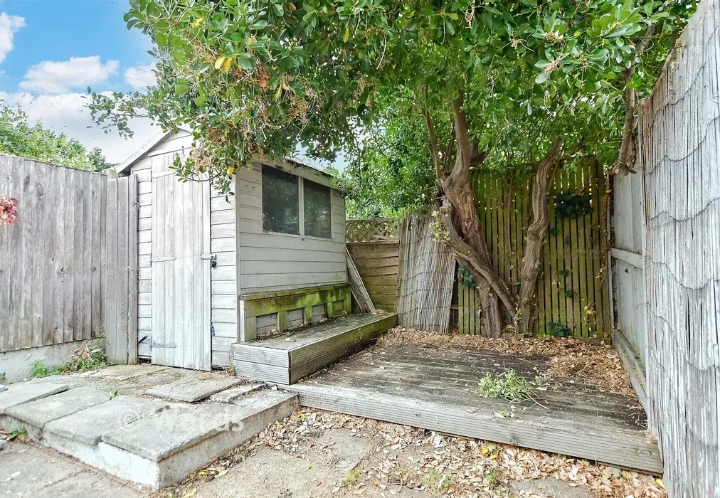Rear Garden - Magdala Road, St. Peters, Broadstairs, Kent - Wards of Kent