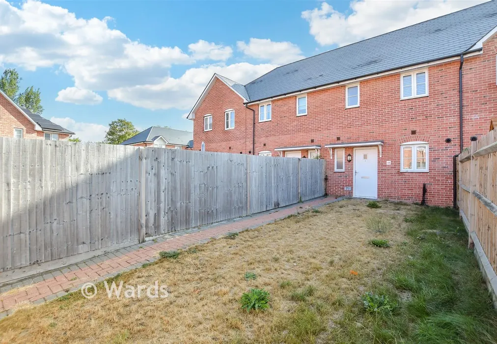 Rear Garden - Hengist Drive, Aylesford, Kent - Wards of Kent