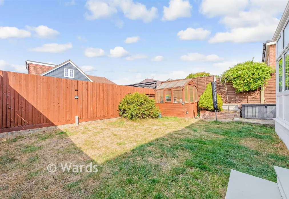 Rear Garden - New Road, South Darenth, Kent - Wards of Kent