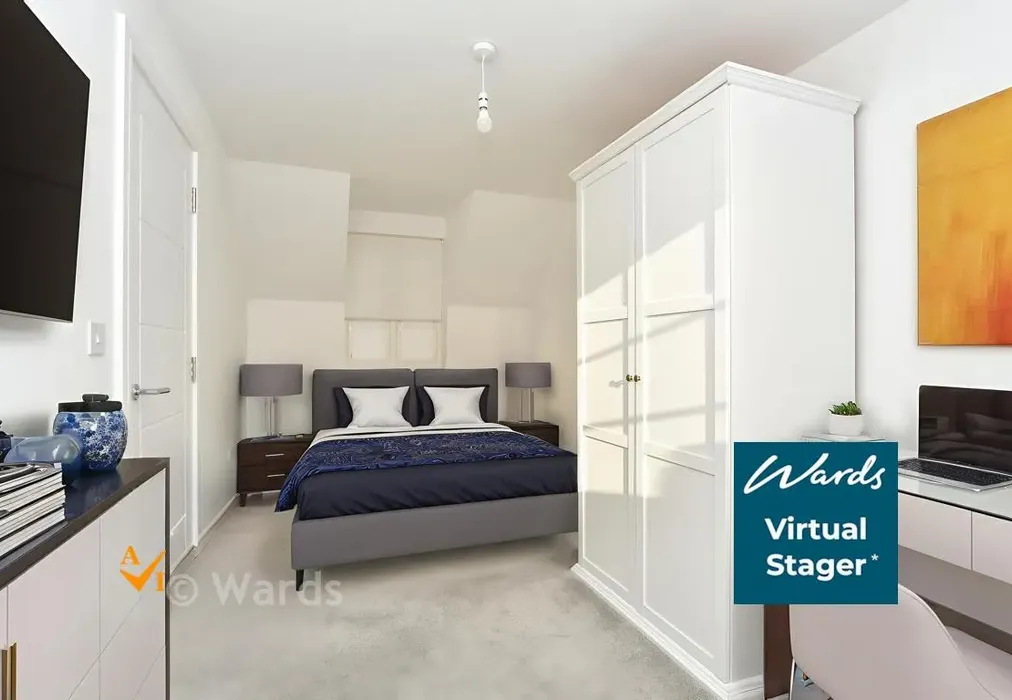 Bedroom 2 (Contemporary Style) - Ham Road, Faversham, Kent - Wards of Kent