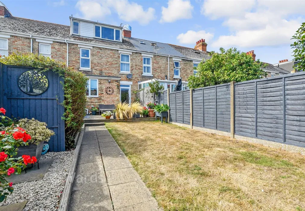 Rear Garden - Stanley Road, Folkestone, Kent - Wards of Kent