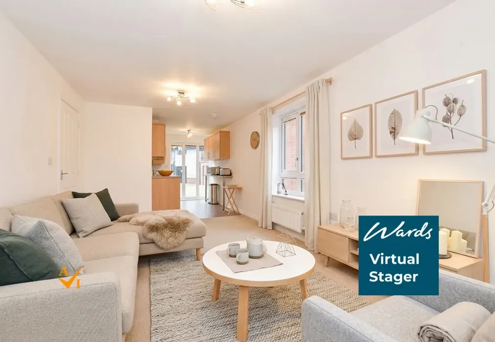 Lounge (Nordic style) - Hawley Drive, Leybourne, West Malling, Kent - Wards of Kent