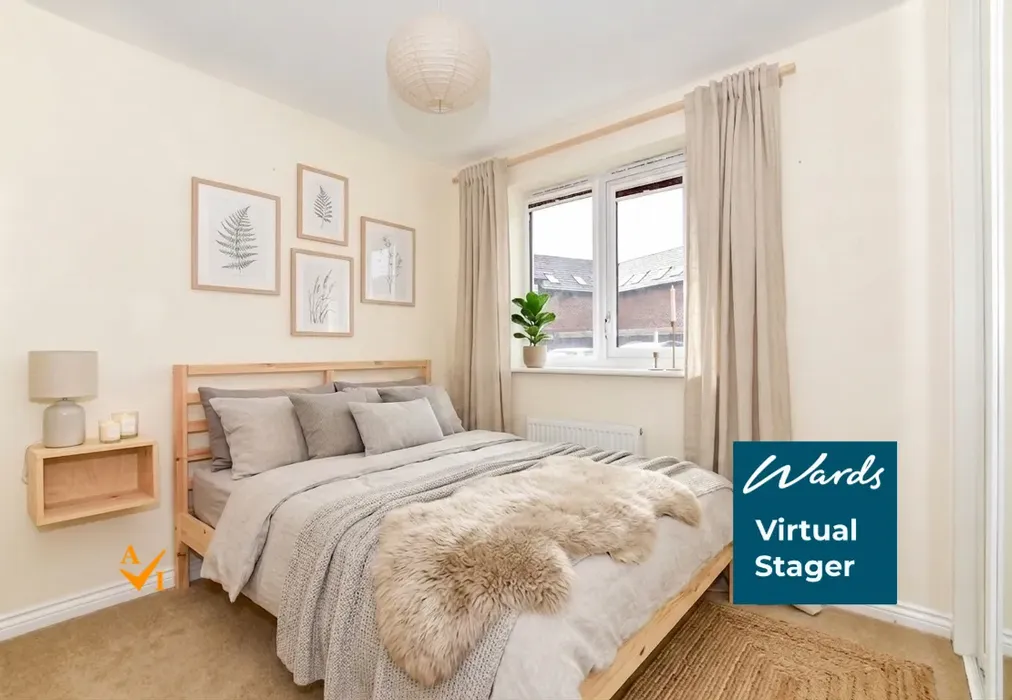 Bedroom 2 (Nordic style) - Hawley Drive, Leybourne, West Malling, Kent - Wards of Kent
