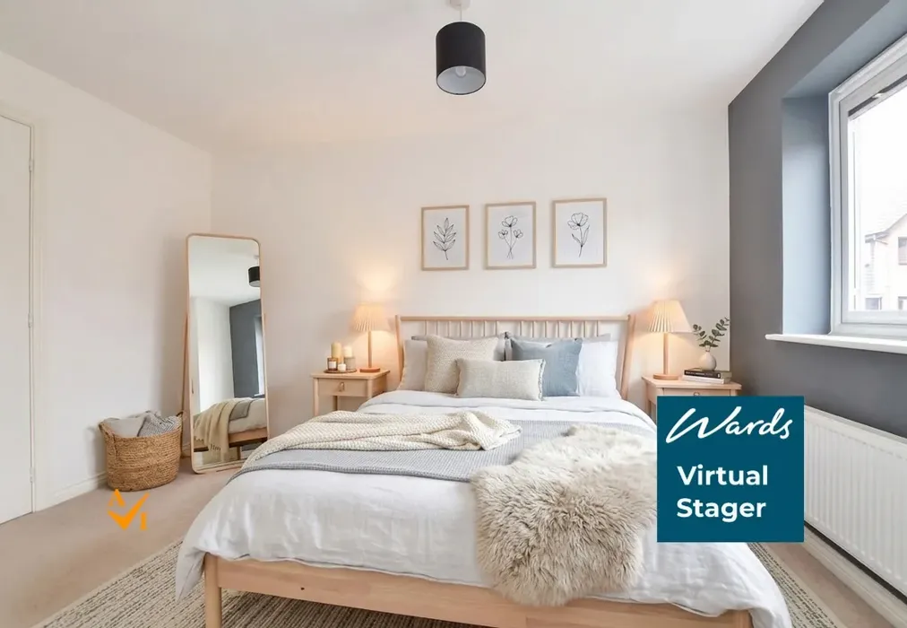 Bedroom 1 (Nordic style) - Hawley Drive, Leybourne, West Malling, Kent - Wards of Kent