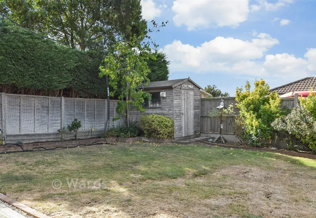 Rear Garden - The Downings, Herne Bay, Kent - Wards of Kent