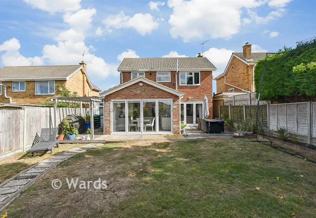 Rear Elevation - The Downings, Herne Bay, Kent - Wards of Kent