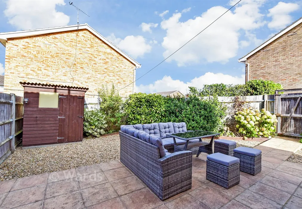 Rear Garden - Merton Road, Bearsted, Maidstone, Kent - Wards of Kent