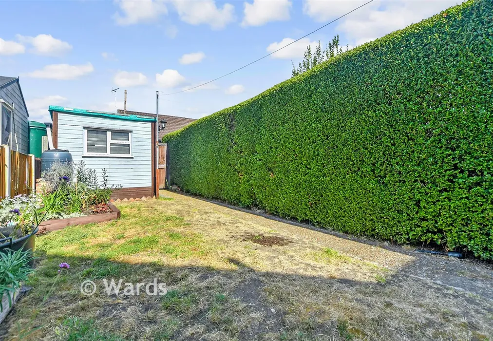 Rear Garden - Upper Denmark Road, Ashford, Kent - Wards of Kent