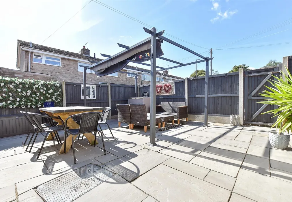 Patio / Decking - Hill Crescent, Aylesham, Canterbury, Kent - Wards of Kent