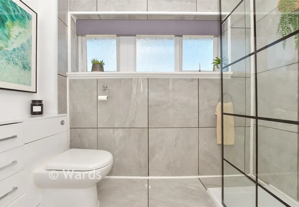 Shower Room - Hill Crescent, Aylesham, Canterbury, Kent - Wards of Kent