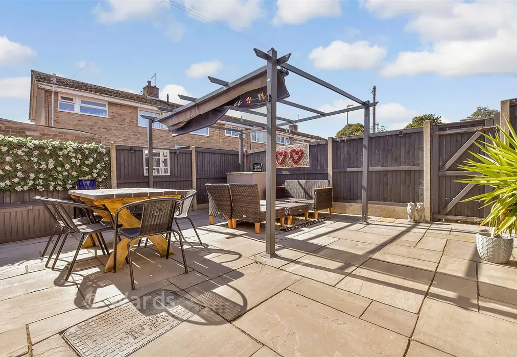 Patio / Decking - Hill Crescent, Aylesham, Canterbury, Kent - Wards of Kent