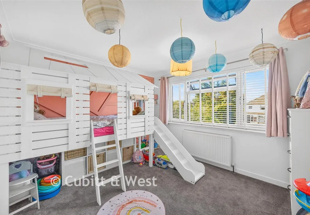 Bedroom 3 - Hulbert Road, Havant, Hampshire - Wards of Kent