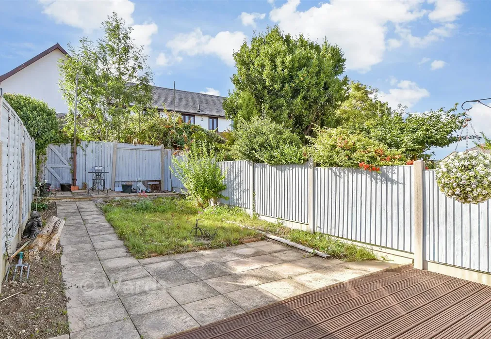 Rear Garden - Pagitt Street, Chatham, Kent - Wards of Kent