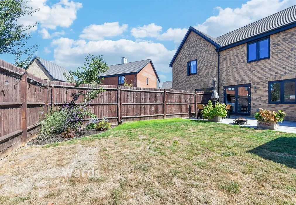 Rear Garden - Serpentine Road, Faversham, Kent - Wards of Kent