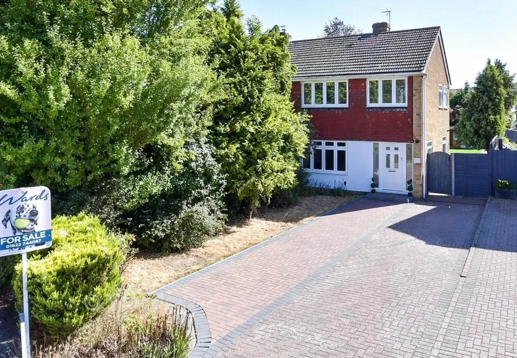 Front Elevation (Web) - Wilberforce Road, Coxheath, Maidstone, Kent - Wards of Kent