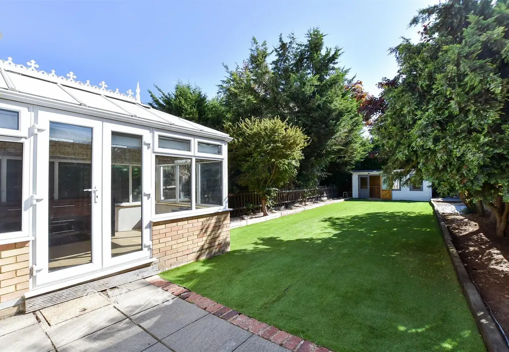 Rear Garden - Wilberforce Road, Coxheath, Maidstone, Kent - Wards of Kent