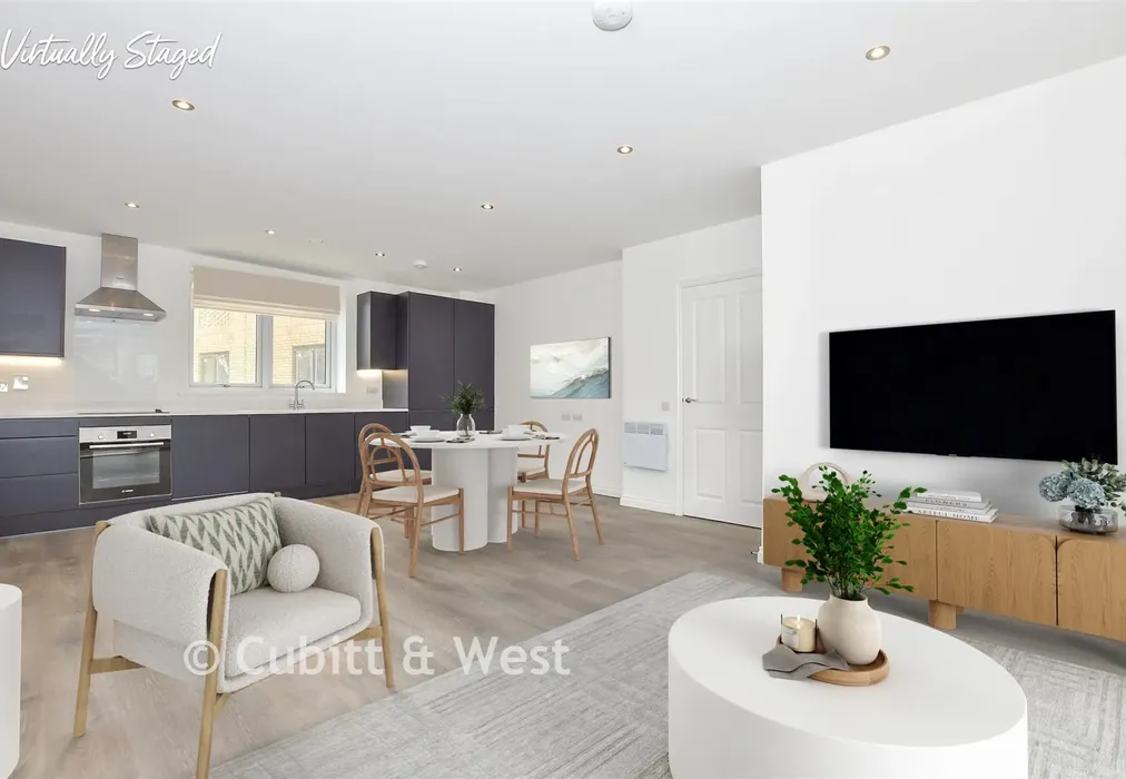 Kitchen Diner - Virtually Staged - Greenbloom Avenue, Maidstone, Kent - Wards of Kent