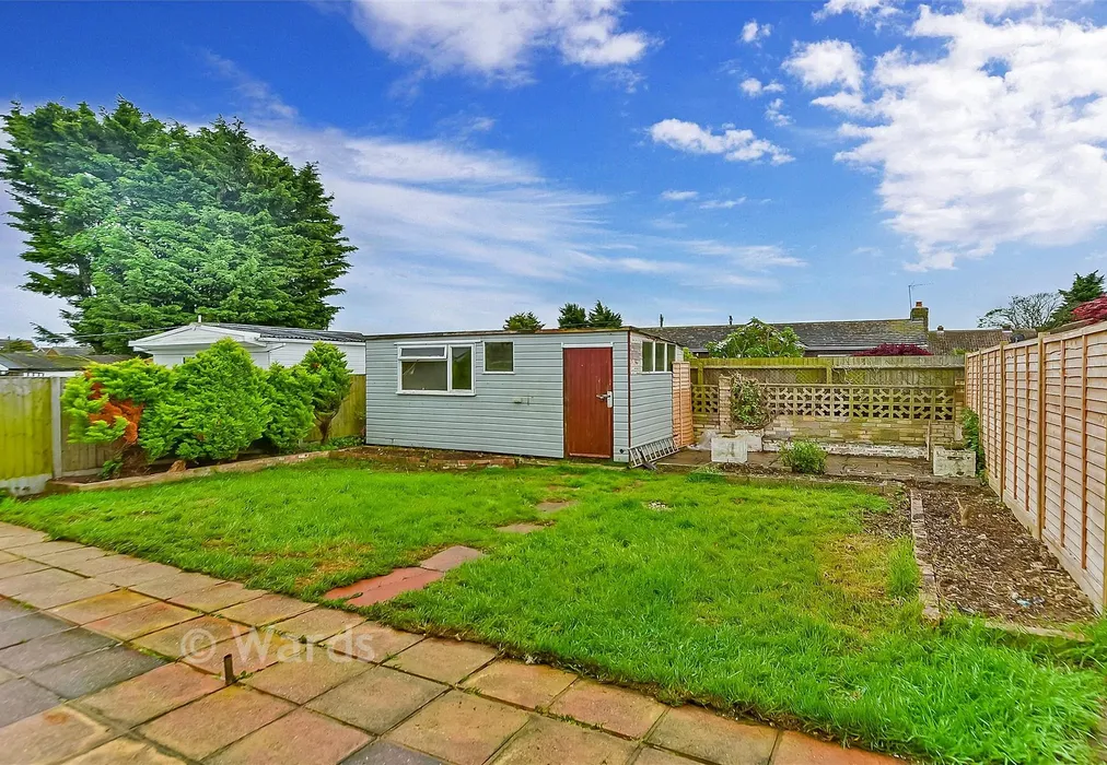 Rear Garden - Danes Drive, Bayview, Kent - Wards of Kent