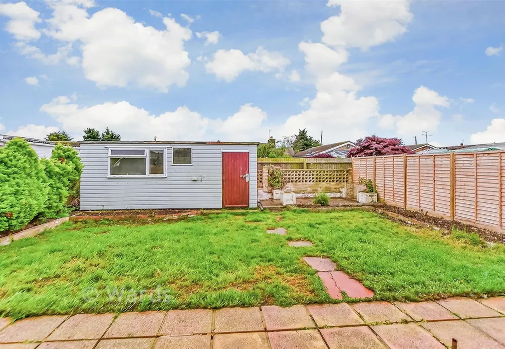Rear Garden - Danes Drive, Bayview, Kent - Wards of Kent