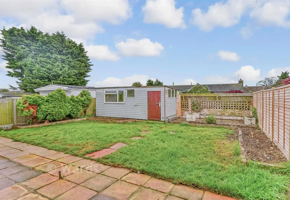 Rear Garden - Danes Drive, Bayview, Kent - Wards of Kent