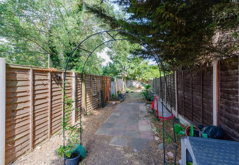 Rear Garden - Copenhagen Road, Gillingham, Kent - Wards of Kent