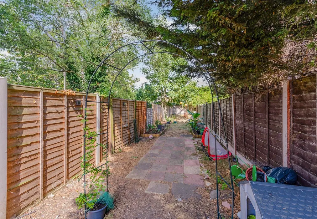 Rear Garden - Copenhagen Road, Gillingham, Kent - Wards of Kent
