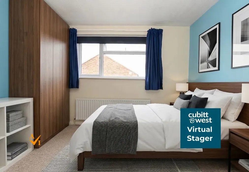 Bedroom 2 (Modern style) - Poynes Road, Horley, Surrey - Wards of Kent