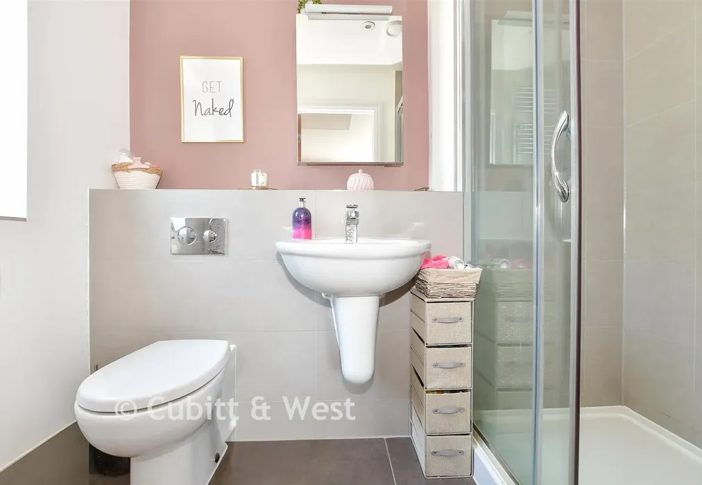 En-Suite Shower Room - Wychwood Place, Crawley Down, Crawley, West Sussex - Wards of Kent