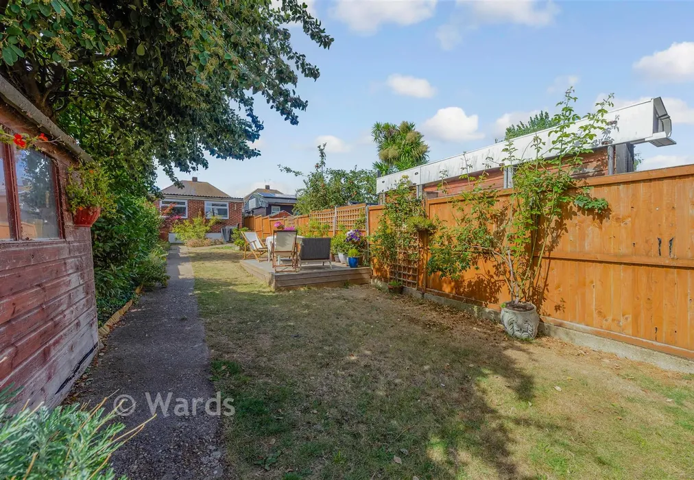 Rear Garden - Maidstone Road, Rainham, Gillingham, Kent - Wards of Kent