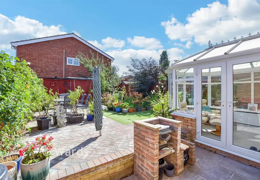 Rear Garden - Pear Tree Avenue, Ditton, Kent - Wards of Kent