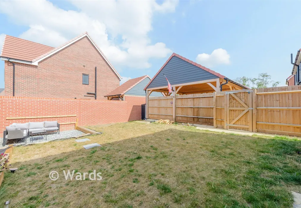 Rear Garden - Brick Kiln Way, Rainham, Gillingham, Kent - Wards of Kent