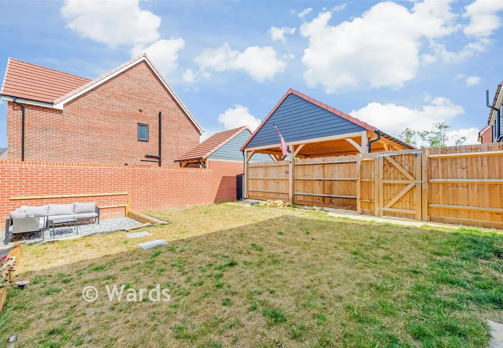Rear Garden - Brick Kiln Way, Rainham, Gillingham, Kent - Wards of Kent