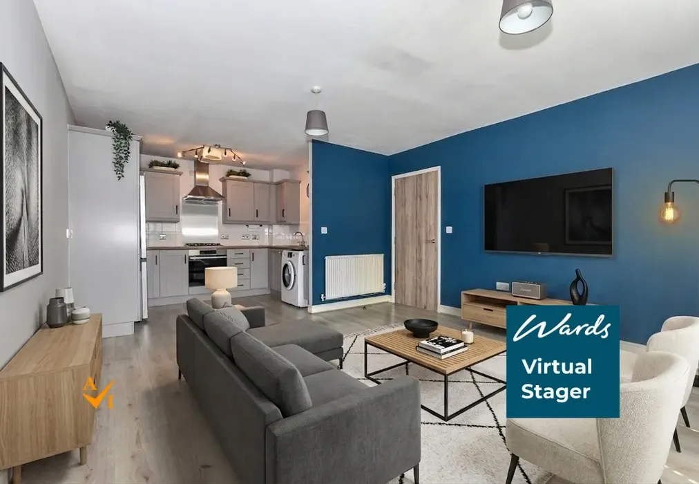 Lounge (Modern style) - Edward Vinson Drive, Faversham, Kent - Wards of Kent