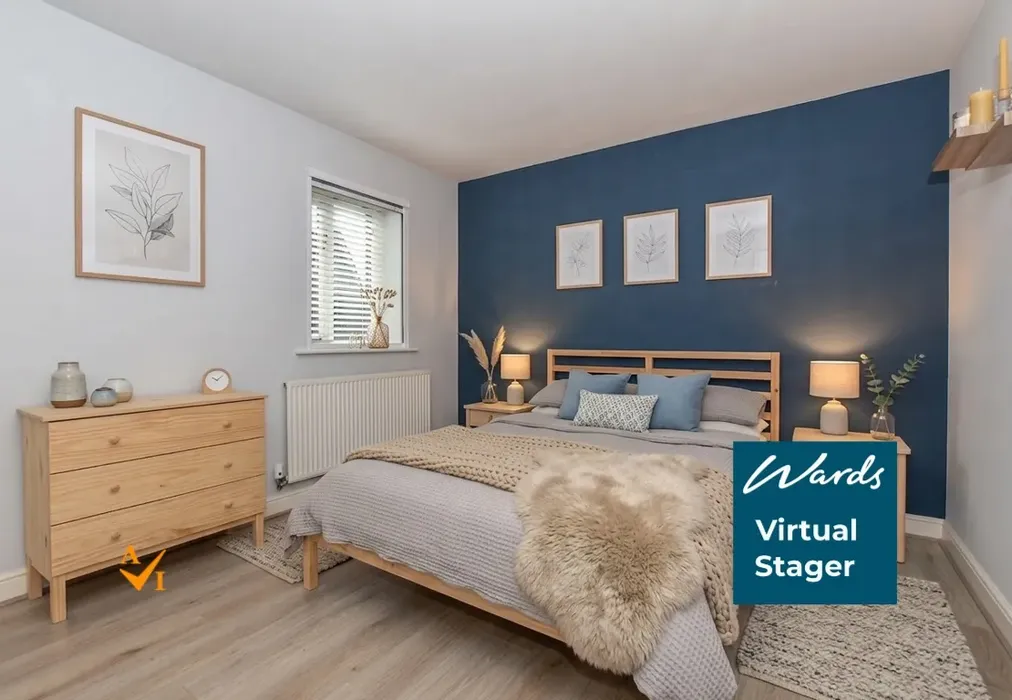 Bedroom 1 (Nordic style) - Edward Vinson Drive, Faversham, Kent - Wards of Kent